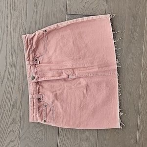 NWT Forever 21 Pink Denim Shirt